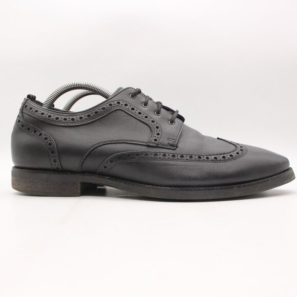 Cole Haan Grand 360 Men\'s Size 9 M Oxford Wingtip Shoes Black Leather #C30629 main image 10